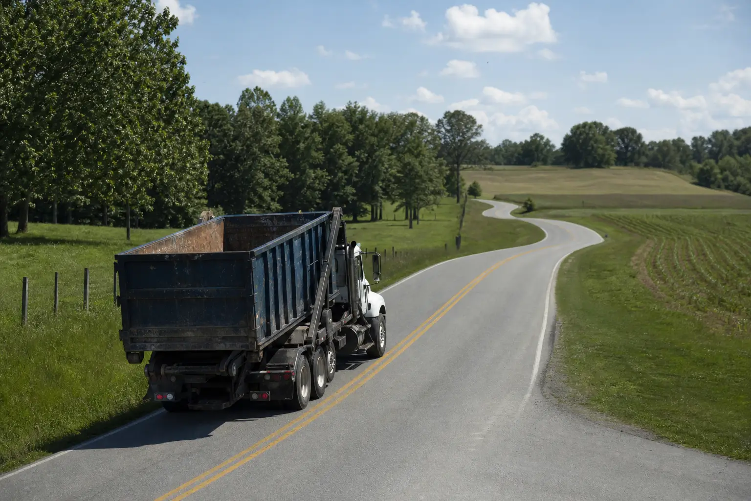 Dumpster Rental service across Guilford County